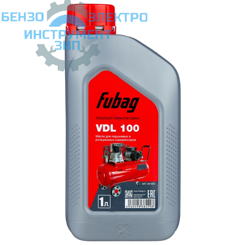 Масло компрессорное Fubag VDL 100  1 литр магазин Бензо-электро-инструмент-зип