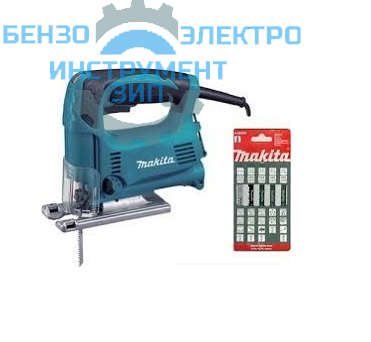 Лобзик  Makita  4329X1 + A-86898 магазин Бензо-электро-инструмент-зип