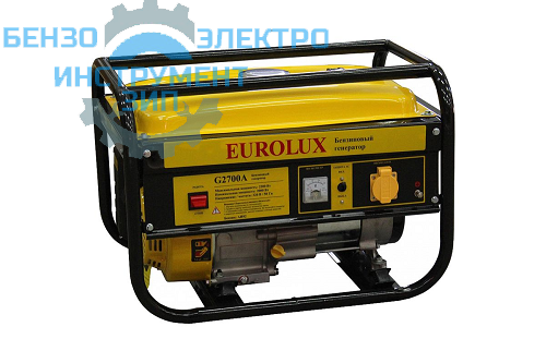 Бензиновый генератор Eurolux G2700A, (2200 Вт) магазин Бензо-электро-инструмент-зип