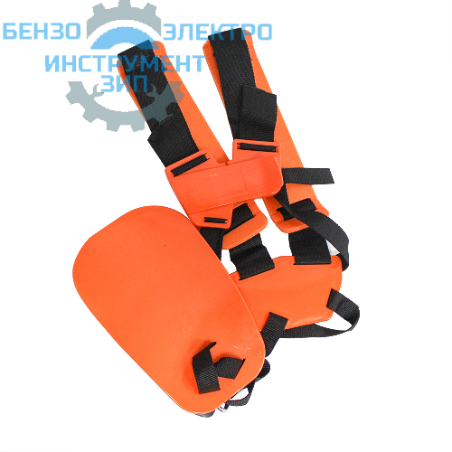 Ремень плечевой  мотокосы  PIT (оранжевый) магазин Бензо-электро-инструмент-зип