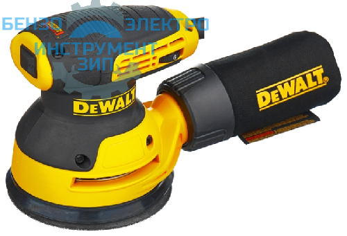 Эксцентриковая шлифовальная машина DEWALT DWE 6423 магазин Бензо-электро-инструмент-зип